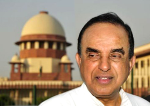 Subramanian Swamy at supreme court